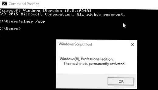 Kami menghapus kunci aktivasi Windows dari registri
