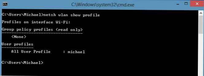 Bezdrôtová správa v systéme Windows 8