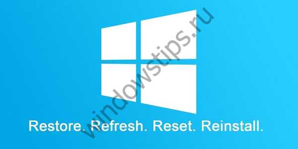 Спрощений процес перевстановлення Windows 10 Creators Update зі штатною функцією Почати заново