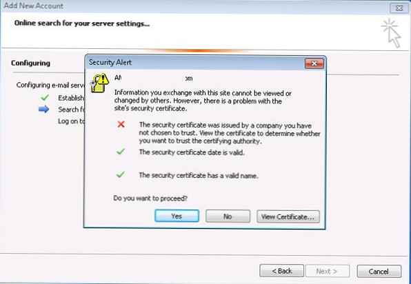 Инсталиране на SSL сертификат на всички компютри в домейн с помощта на групови правила