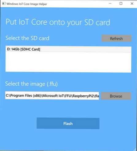 Telepítse a Windows 10 IoT Core programot a Raspberry Pi 2-re