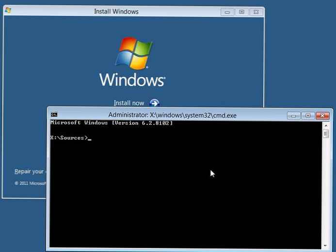 Namestite Windows 8 na VHD pogon