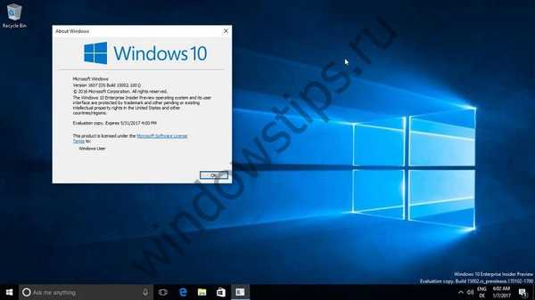 Sieť sa objavila Windows 10 Creator Update build build 15002