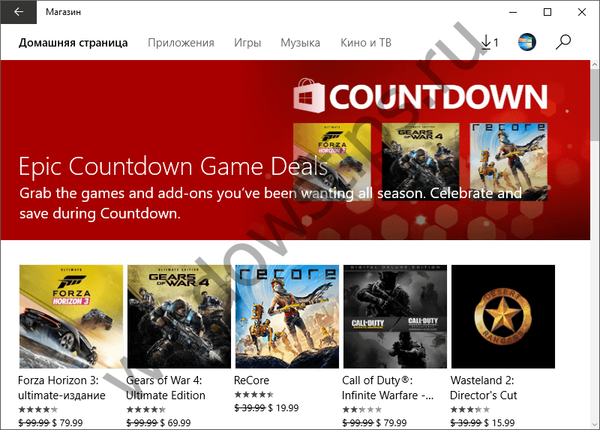 Windows Store začal prodávat slevy na hry a aplikace