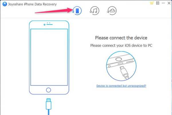 Відновлення даних iPhone, iPad, iPod в середовищі Windows програмою Joyoshare Data Recovery