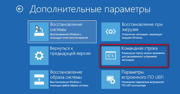 A Windows 10 rendszerbetöltő programjának helyreállítása a rendszer eszközökkel
