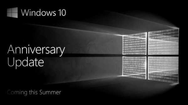 Aktualizace výročí systému Windows 10 může být vydána 2. srpna
