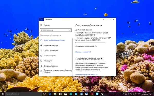 Aktualizace aktualizace Windows 10 Anniversary Update k vytvoření 14393.82