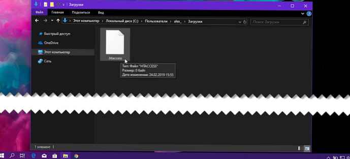 Windows 10 - Сега можете да създавате и преименувате файлове, които започват с период.