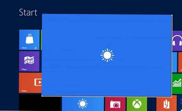 Metro aplikacije Windows 8 po vnosu domene ne delujejo