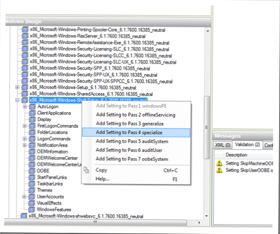Storitve namestitve Windows, WAIK in Windows 7. Ustvarite in prilagodite ImageUnattend.xml