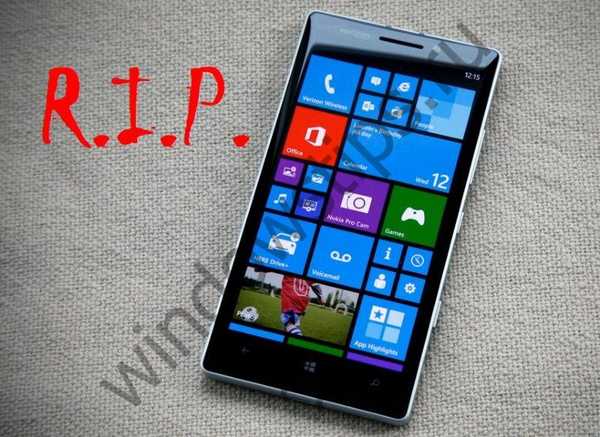 Windows Phone 8.1 доживає останні дні
