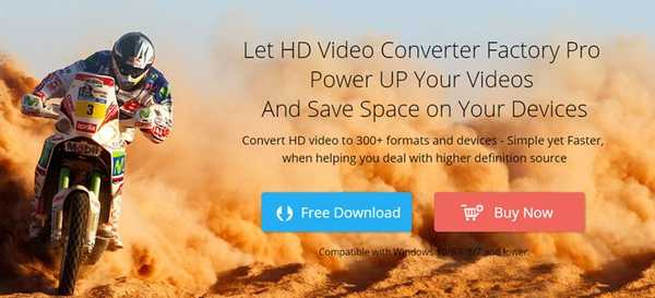 ВондерФок ХД Видео Цонвертер Фацтори Про вам омогућава претворити СД видео у ХД видео и лако преузети видео записе на мрежи!