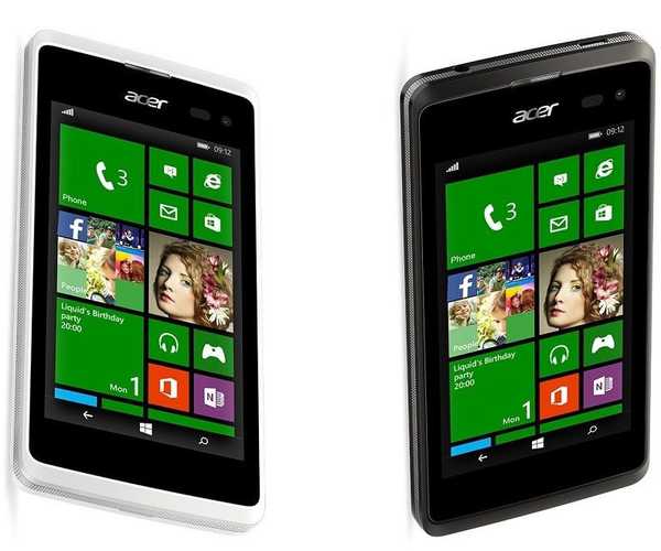 Acer sa vracia do Windows Phone s novým smartfónom Liquid M220