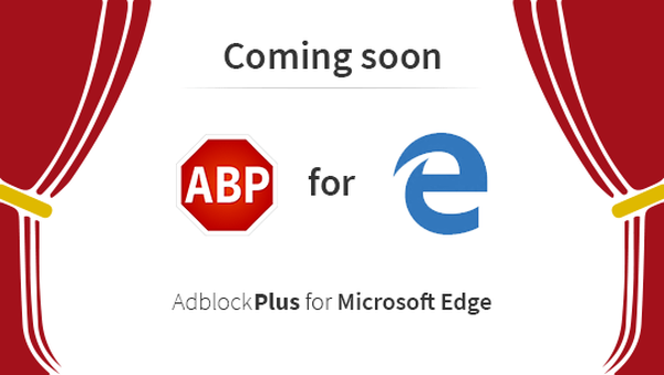 Adblock Plus potwierdza pojawienie się rozszerzenia dla Microsoft Edge