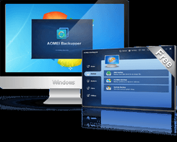AOMEI Backupper Standard безкоштовний інструмент для резервного копіювання і відновлення даних