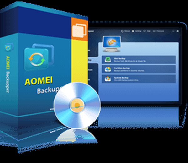AOMEI Backupper Standard ažuriran na verziju 2.5