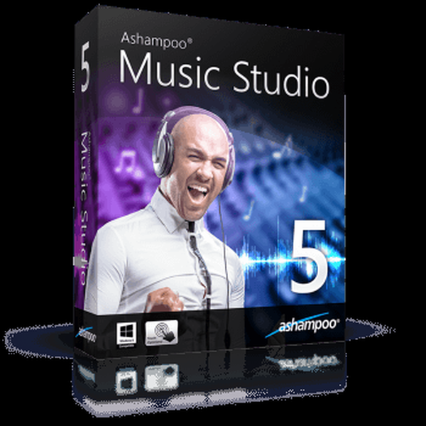 Асхампоо Мусиц Студио 5 је све-у-једно средство за прикупљање музике. Прегледајте + 5 лиценцних кључева бесплатно