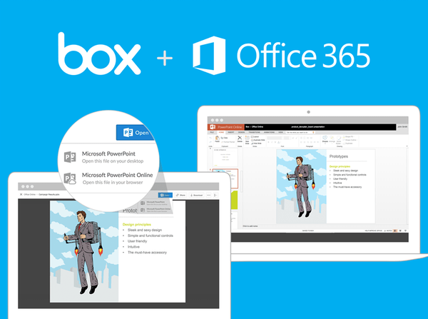 Box oznámil integraci Office Online