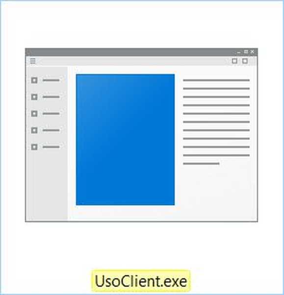 Какво е usoclient.exe в Windows 10?