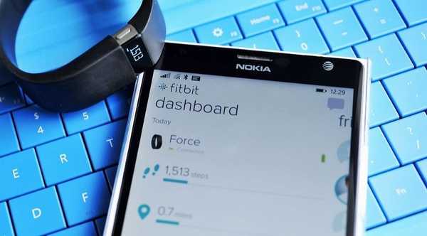 Fitbit - prva fitnes zapestnica z uradno aplikacijo za Windows Phone