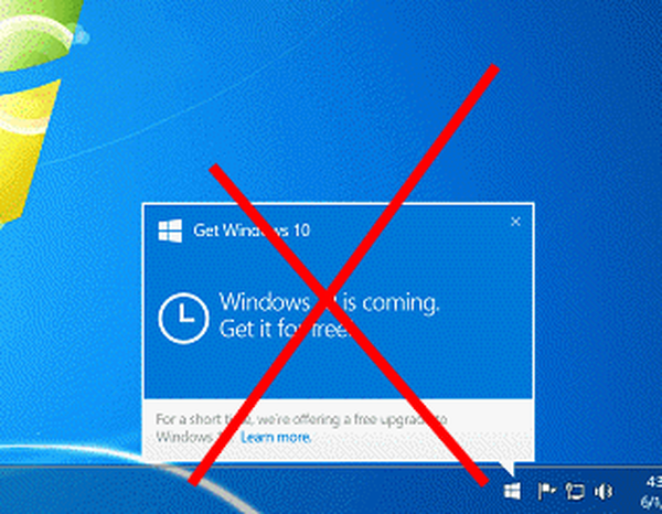 Як відключити пропозиції оновитися до Windows 10 на Windows 7 і 8.1