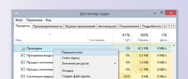 Cara me-restart layar mulai dan desktop (Explorer.exe) di Windows 8.x