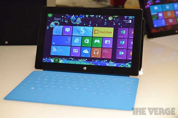 Які продажу Microsoft Surface?
