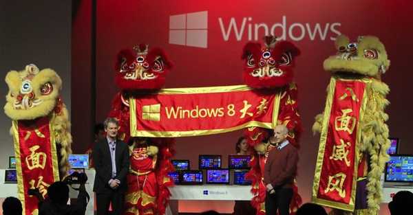 Čína zakázala Windows 8 na vládních počítačích