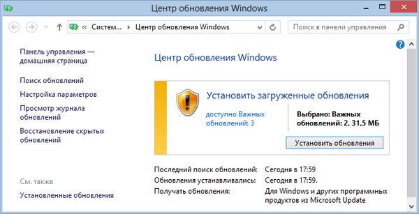 Kemana perginya notifikasi pembaruan baru di Windows 8?
