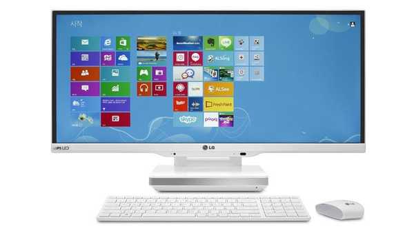 LG представи цялостен компютър с ултра широк дисплей