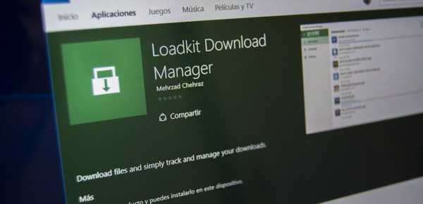 Loadkit Download Manager - priročen upravitelj prenosov za Windows 10 in Windows 10 Mobile