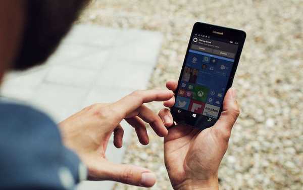 A Lumia 550, 950 és 950 XL hivatalos frissítést kap a Windows 10 Mobile build 10586.107 verziójára