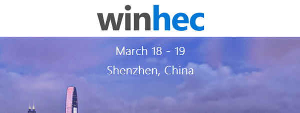 Společnost Microsoft oznámila WinHEC 2015