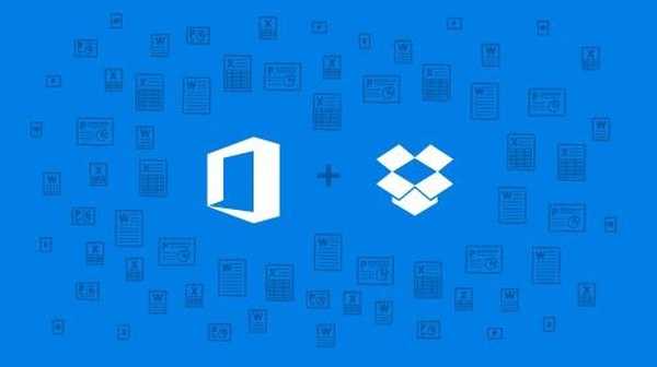 Společnosti Microsoft a Dropbox spojují síly při integraci sady Office s úložnou službou