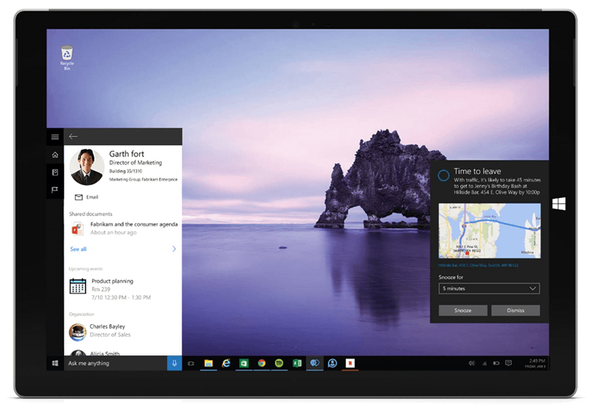 Microsoft mengumumkan integrasi Cortana dengan Office 365