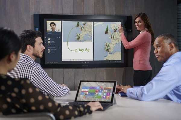 Microsoft menunda pemutaran perdana Surface Hub hingga tahun depan