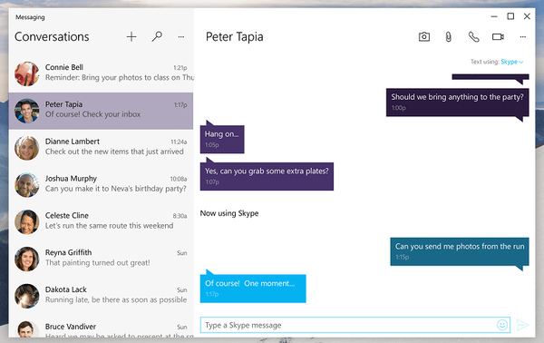 Microsoft tertinggal integrasi Skype di Windows 10