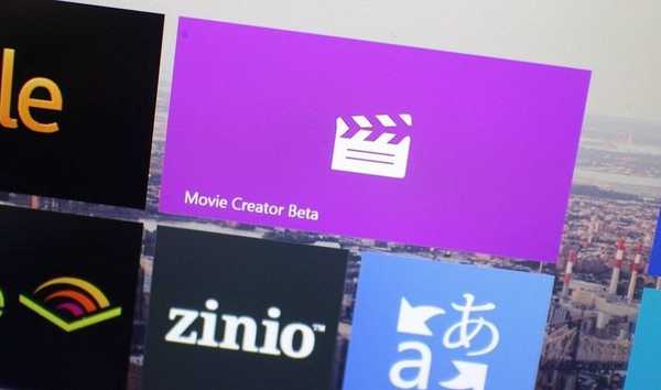 Movie Creator Nový video editor spoločnosti Microsoft pre Windows 8.1 a Windows Phone 8.1