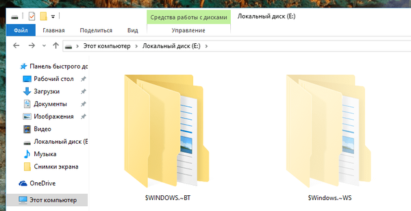 Czy mogę usunąć foldery $ Windows. ~ BT i $ Windows. ~ WS po aktualizacji do Windows 10?