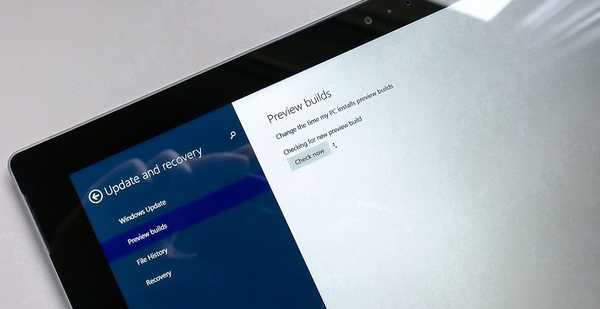 Na putu je nova gradnja Windowsa 10 Tehnički pregled (Ažurirana verzija 9879 već je dostupna)
