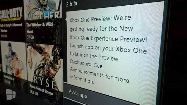 Spustené testovacie pozvánky pre systém Xbox One Windows 10
