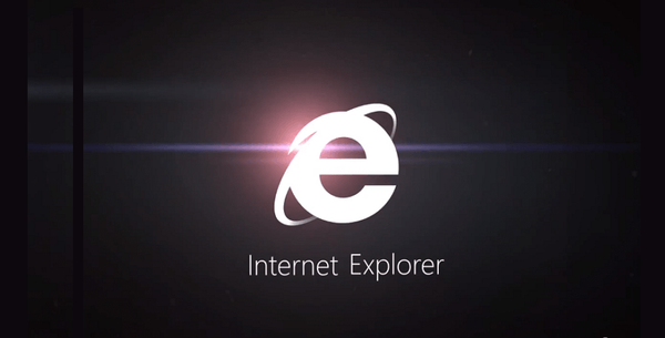 Десктоп версията на Internet Explorer 11 включва прекарване на пръст