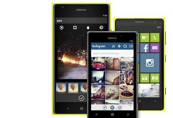 Aplikasi Instagram resmi untuk Windows Phone 8