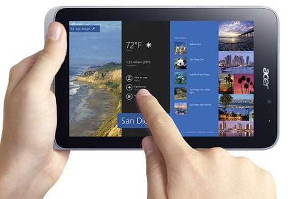 Tablet Acer Iconia W4-820 se systémem Windows 8.1 se objeví na trhu tento měsíc