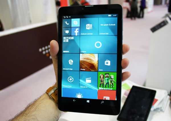 Представлені перші планшети з Windows Mobile 10