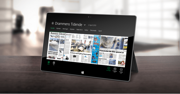 PressReader dla Windows 8 / RT - twoje ulubione wydruki na ekranie tabletu