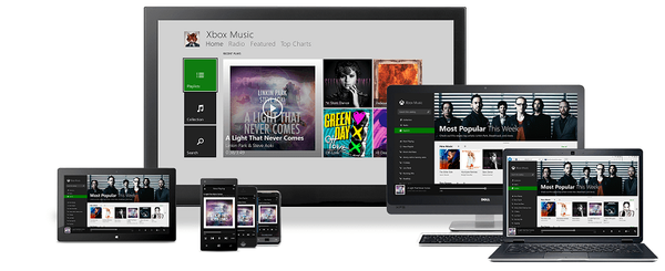 Aplikasi Xbox Music untuk iOS dan Android dan Streaming Web Gratis