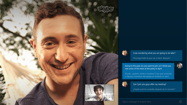 Program za testiranje Skype Translatorja se je uradno predstavil