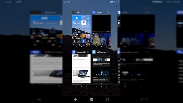 Збірка Windows 10 Mobile 14267 дозволяє тримати в фоновому режимі вдвічі більше додатків